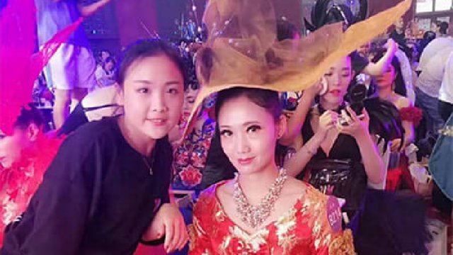 金莎无锡大赛 武汉校区吴美芳获得彩妆金奖